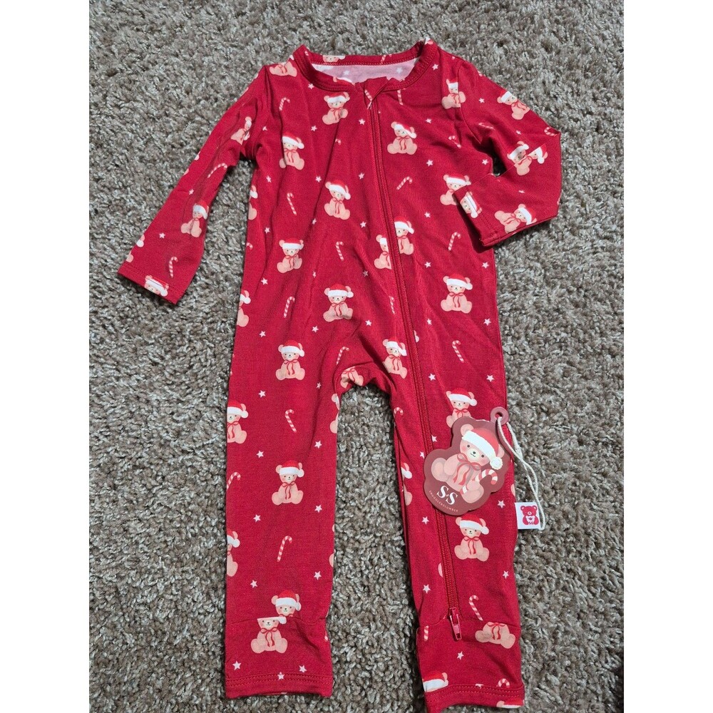 Snuggles and slumber bamboo zippy size 3-6 months new Christmas